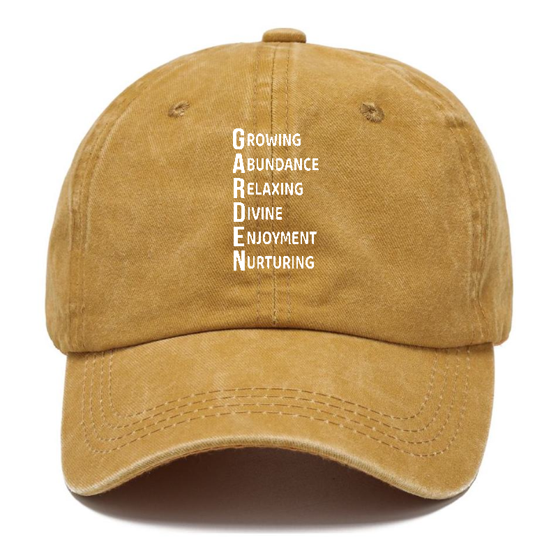 garden words Hat