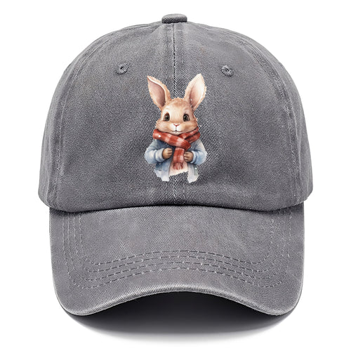 Baby Bunny With Scarf Classic Cap