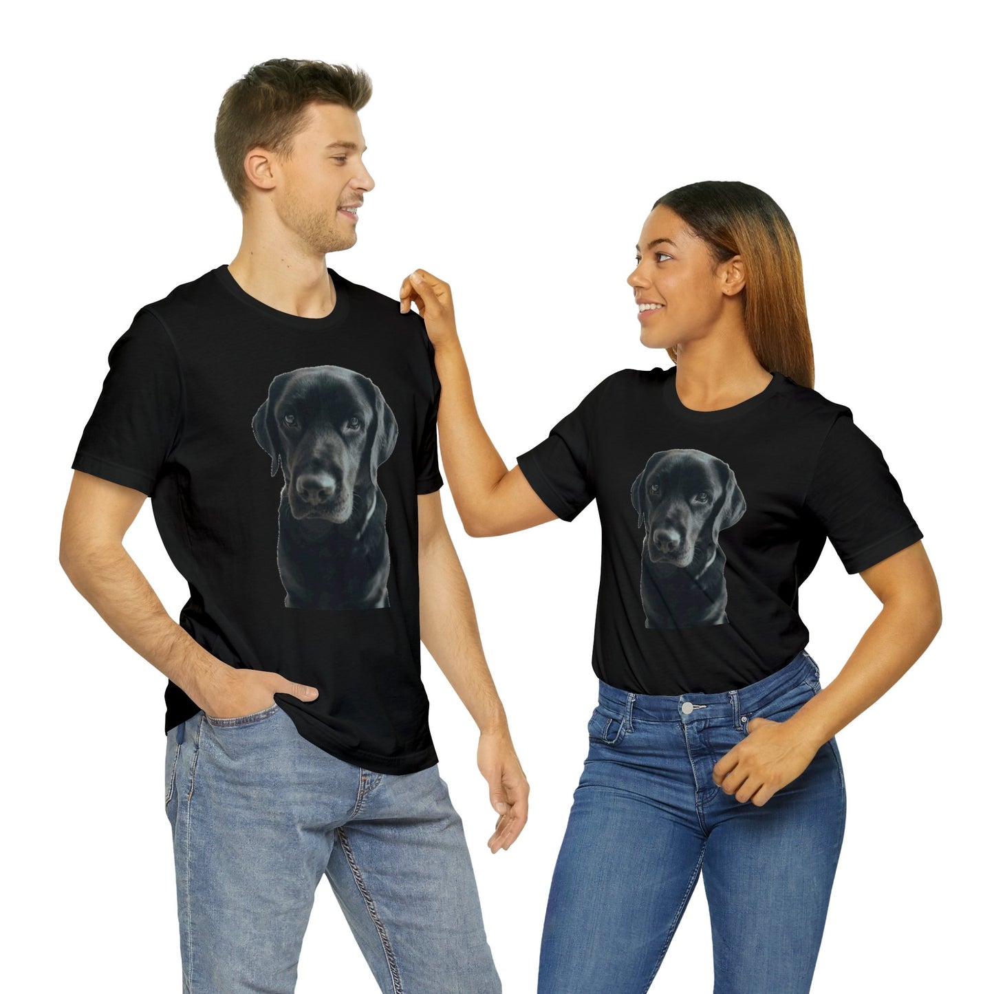 Black Labradors Unisex Jersey Short Sleeve Tee