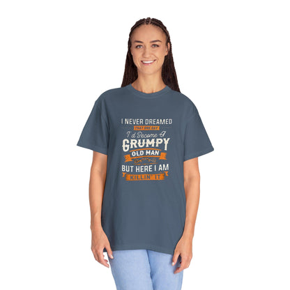 Grumpy and Proud: The Bold T-Shirt for Seniors with Attitude - Pandaize