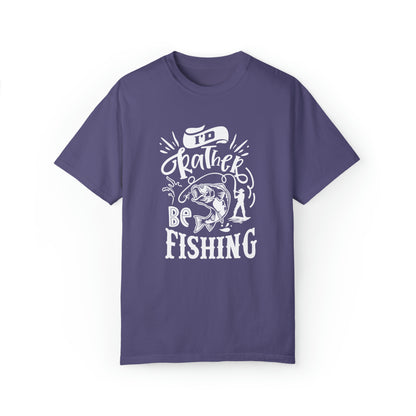 Embrace Your Passion: 'I'd Rather Be Fishing' T-Shirt