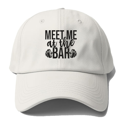 Meet Me At The Bar Baseball Cap For Big Heads