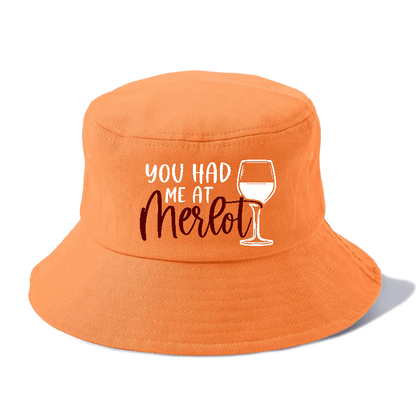 you had me at merlot Hat