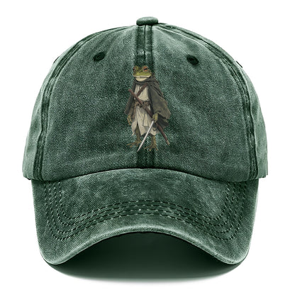 Samurai Frog Warrior Spirit Hat