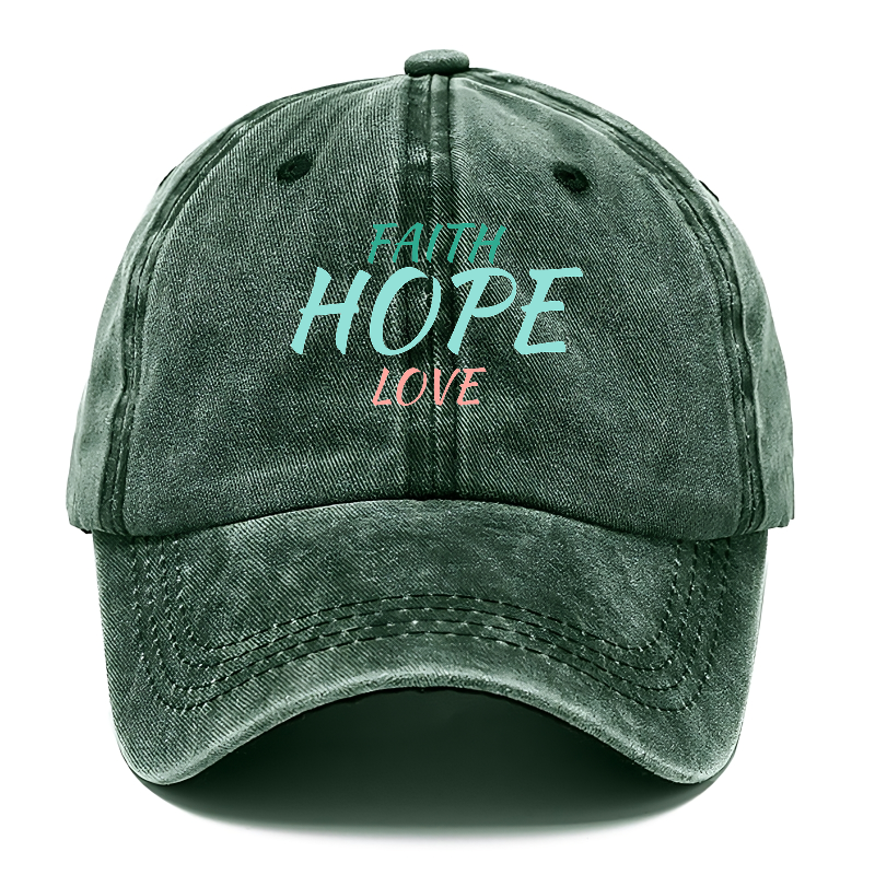 faith hope love Hat