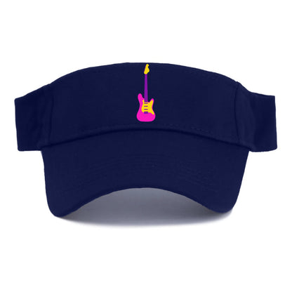 Retro 80s Guitar Pink Hat