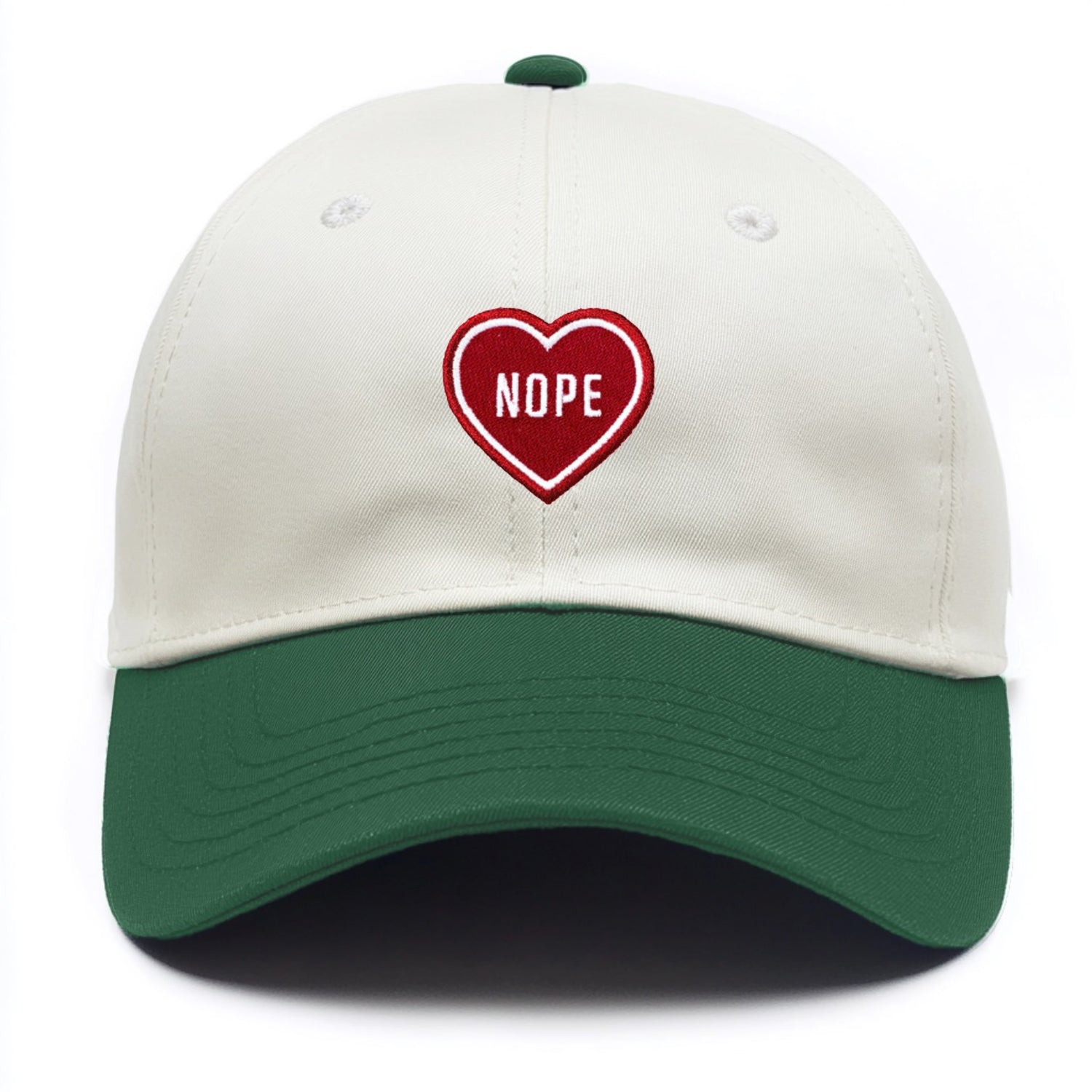 nope heart Hat