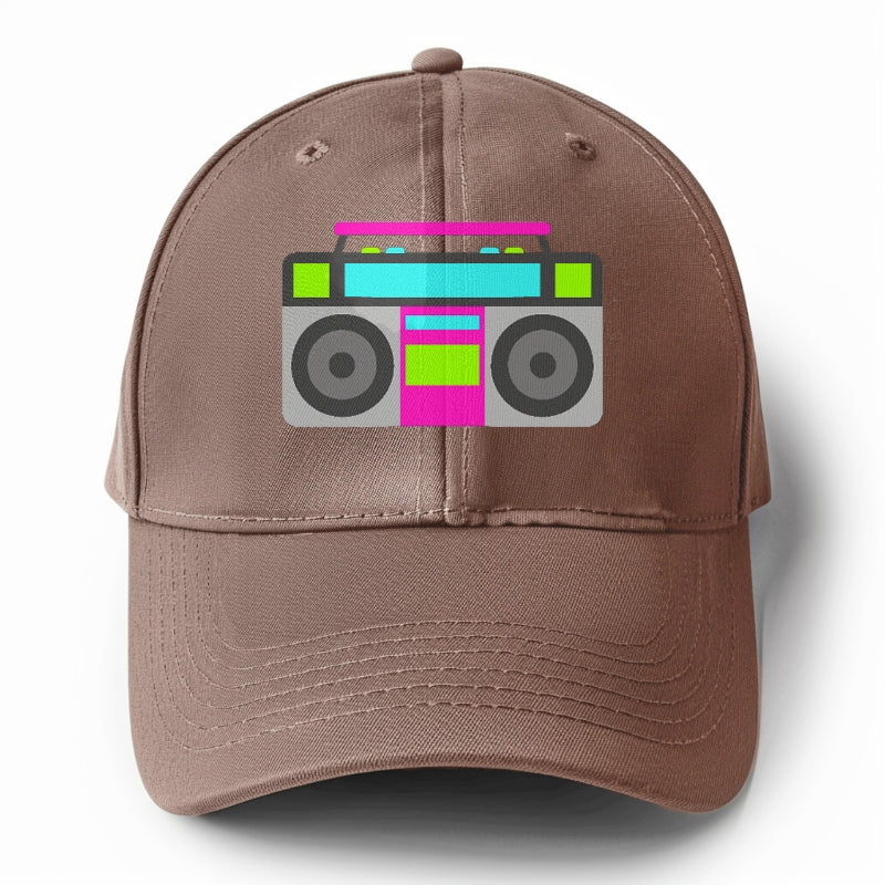 Retro 80s Boombox Hat