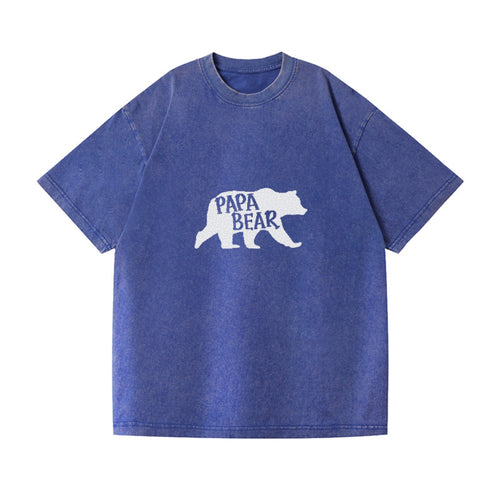 Papa Bear Vintage T-shirt