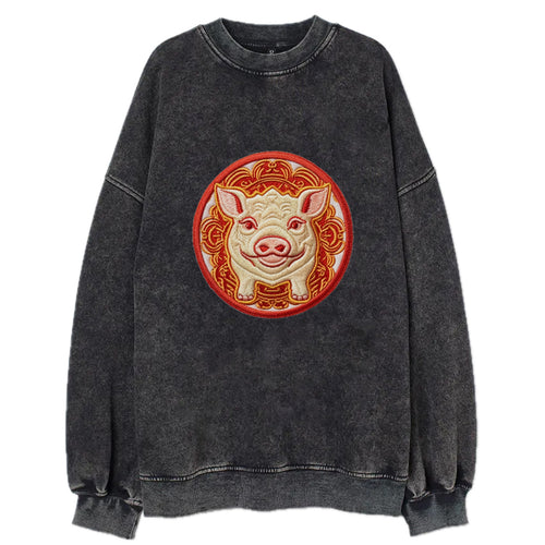 Lucky Pig Vintage Sweatshirt