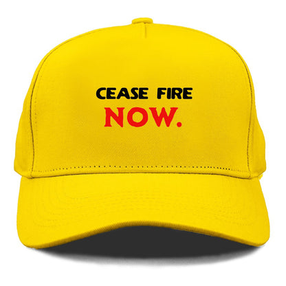 cease fire now Hat