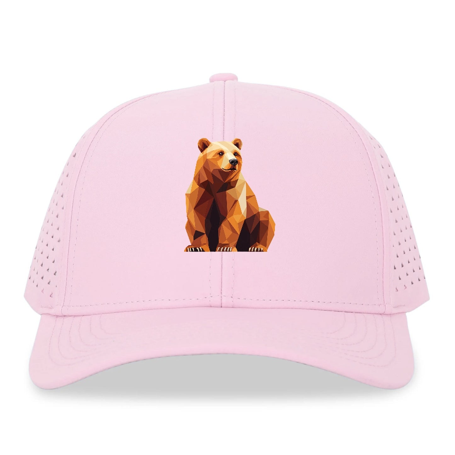 Geometric Bear in Rest Hat