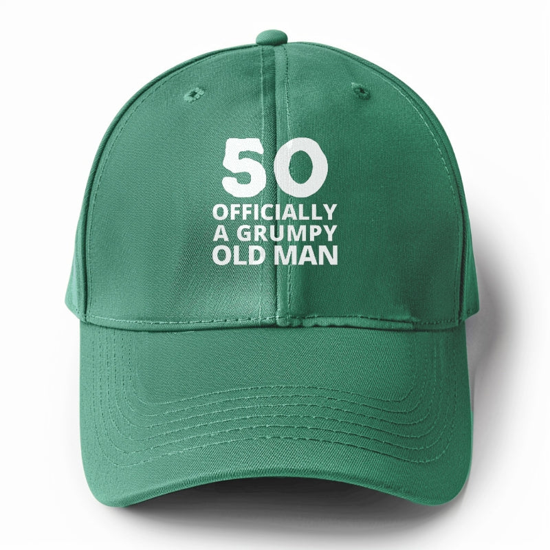 50 OFFICIALLY A GRUMPY OLD MAN Hat