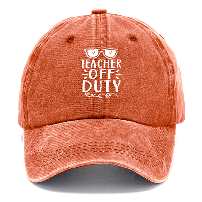 Teacher off duty Hat