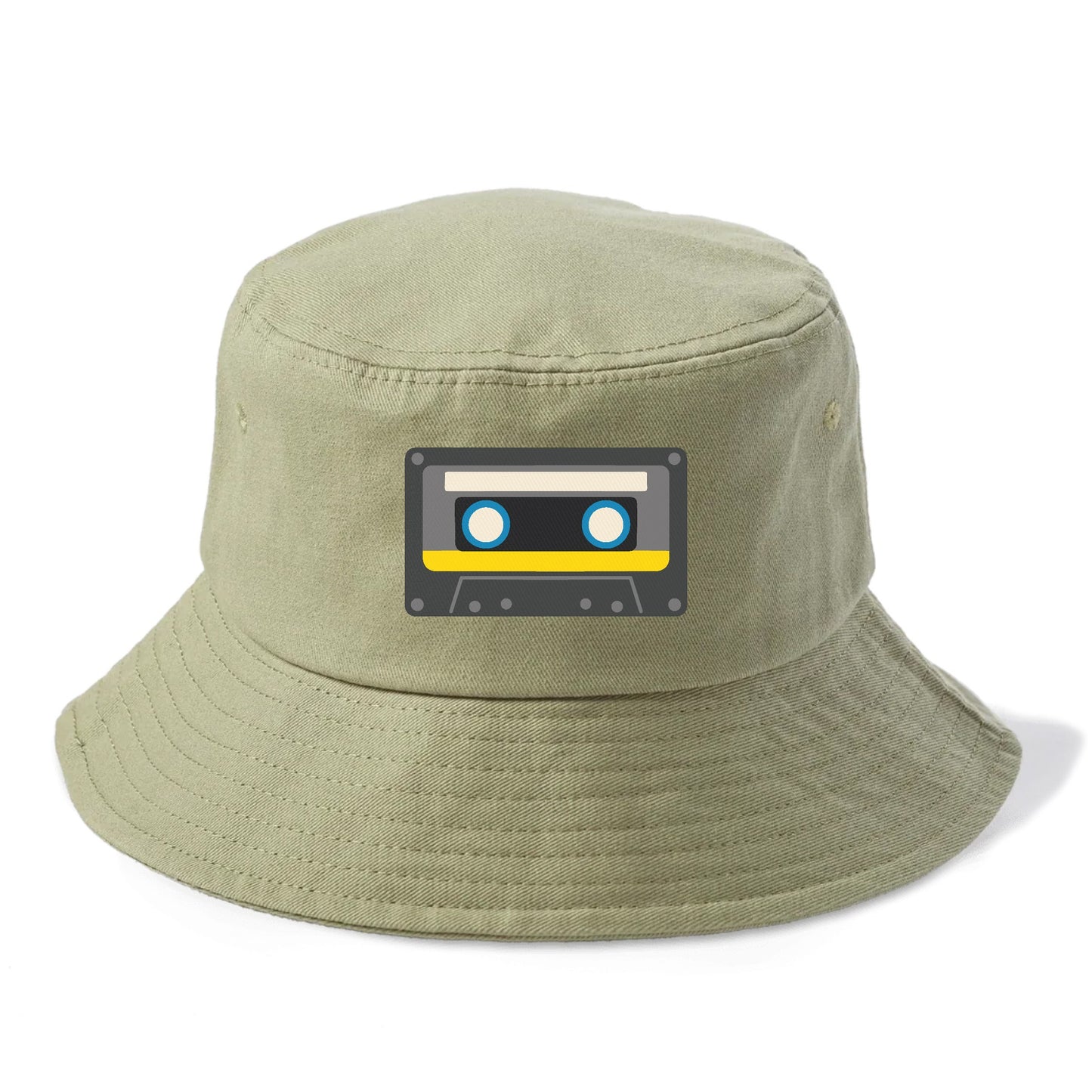 Retro 80s Cassette Black Hat