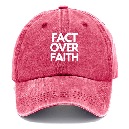 fact over faith Hat