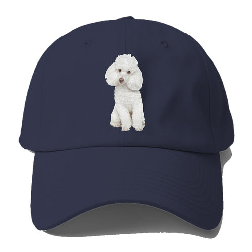 Poodle Baseball Cap For Big Heads