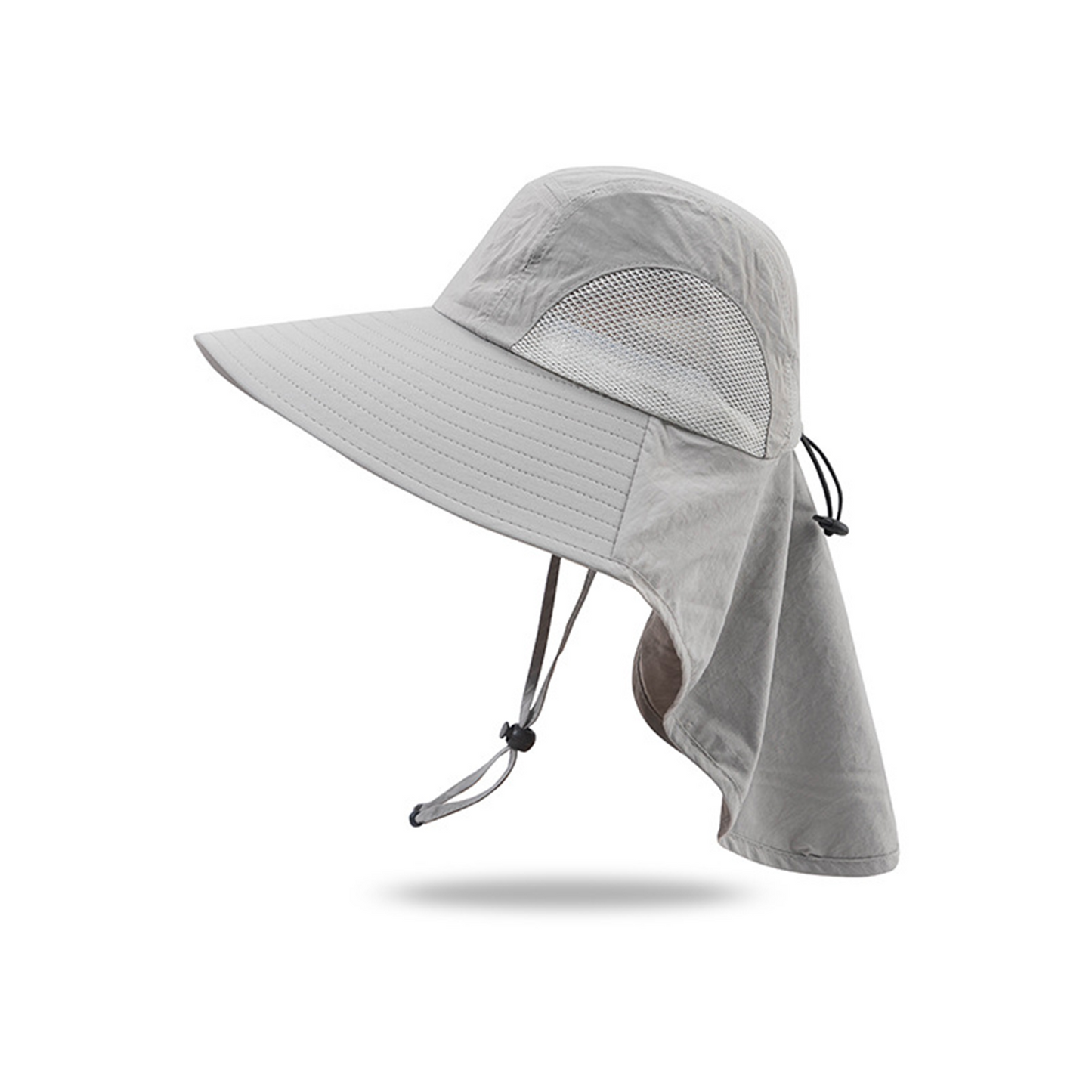 Outdoor Fishing Hat - Sun Protection, Face and Neck Shield, Breathable Wide Brim, Perfect for Hiking