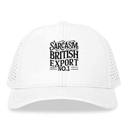 sarcasm british export number one Hat