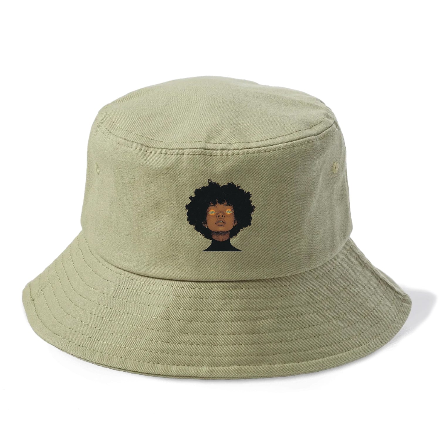 Ethereal Glow Mystical Afro Hat