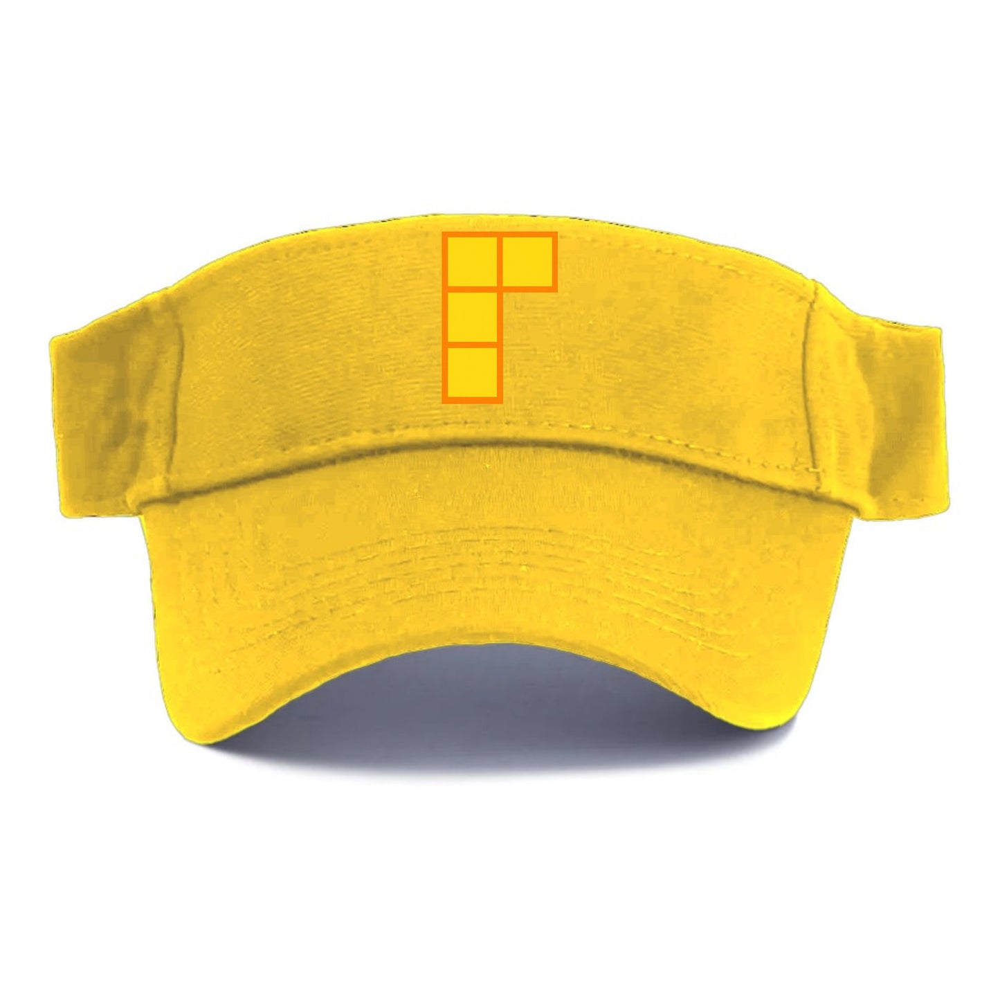 Retro 80s Tetris Blocks Orange Hat