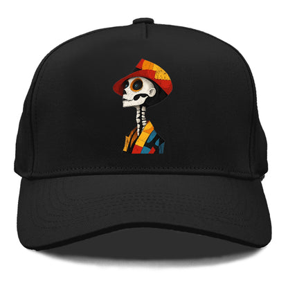 Vibrant Skeleton Hat