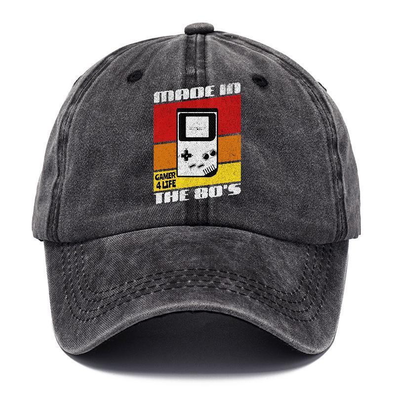 Retro Gamer Vibes: '80s Inspired Hat for Lifelong Gaming Enthusiasts - Pandaize