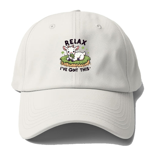 Relax I've Goat This Baseball Cap For Big Heads