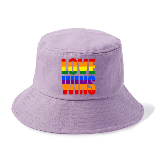 Love Wins Bucket Hat