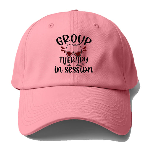 Group Therapy In Session Baseball Cap For Big Heads