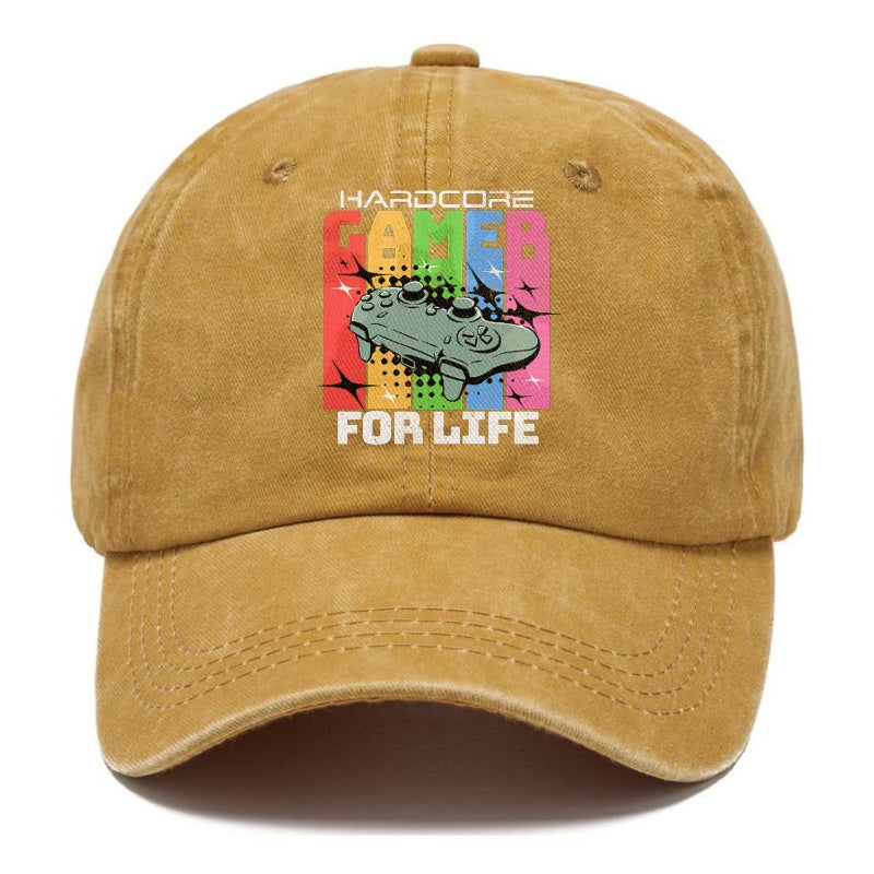 hardcore gamer for life Hat