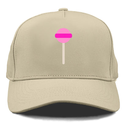 Retro 80s Lollipop Pink Hat