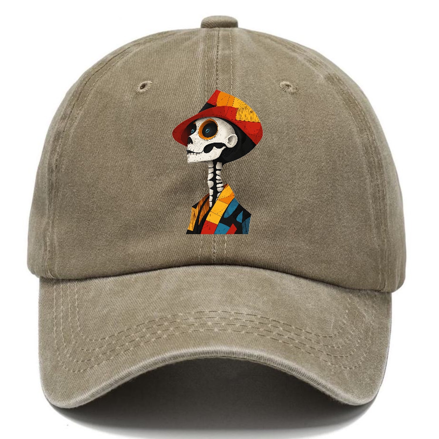 Vibrant Skeleton Hat