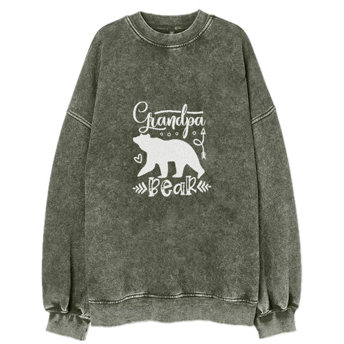 Grandpa Bear Vintage Sweatshirt