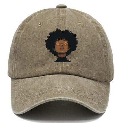 Ethereal Glow Mystical Afro Hat