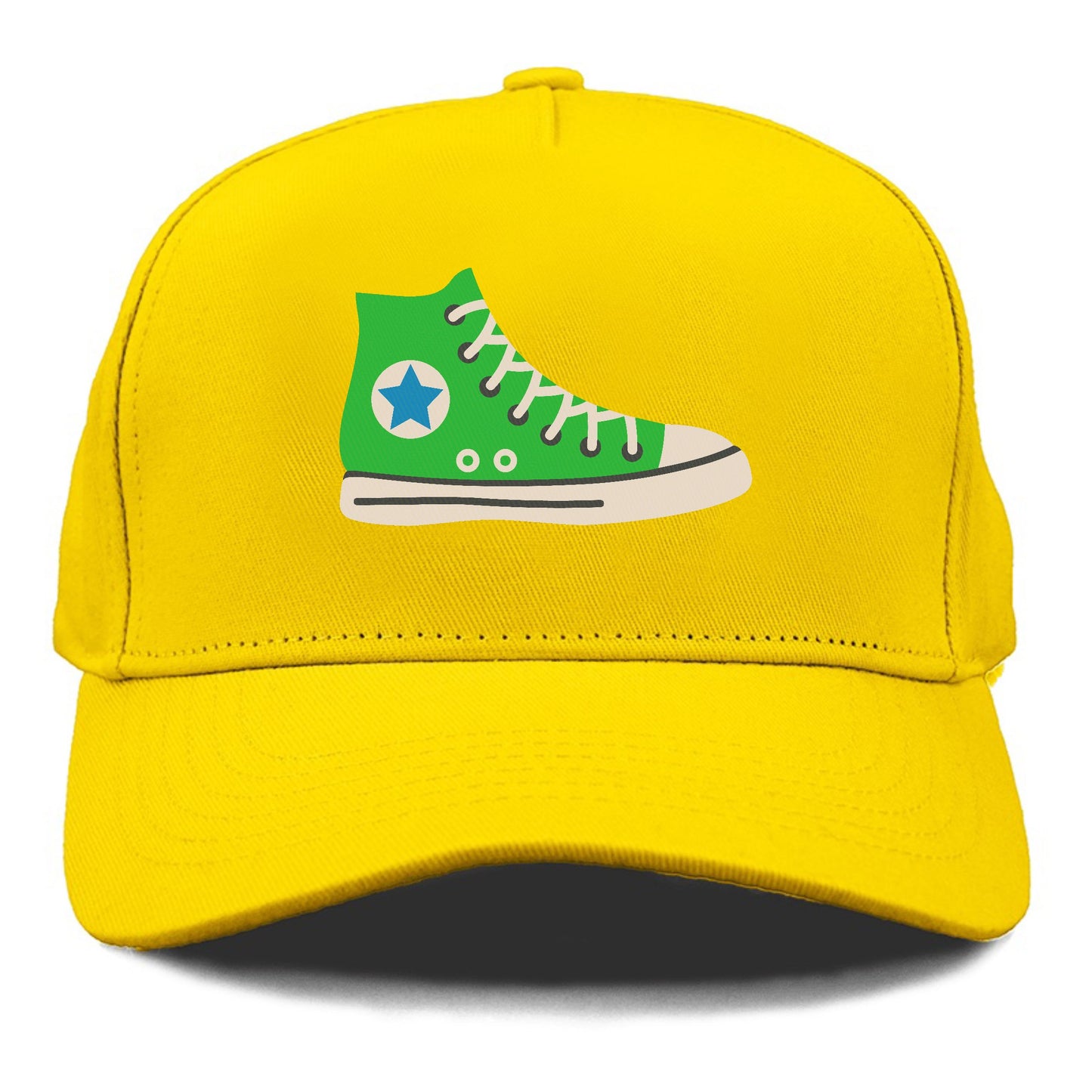 Retro 80s Converse Shoe Green Hat