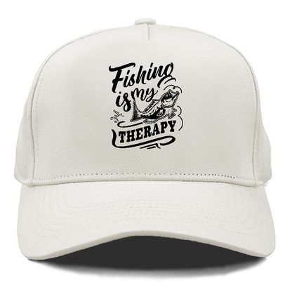 Fishing is my therapy Hat