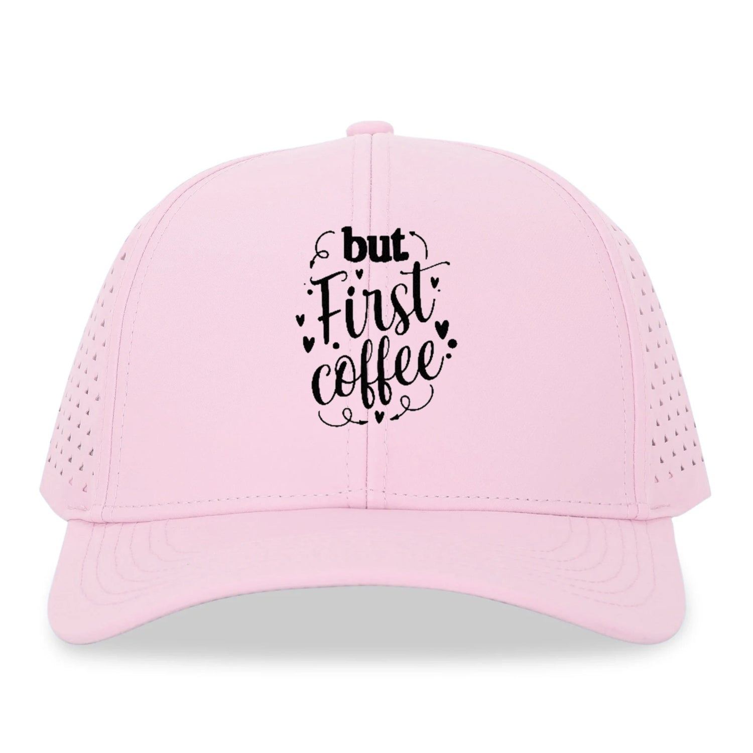 Caffeine Craze: Fuel Your Day with 'But First, Coffee' Hat