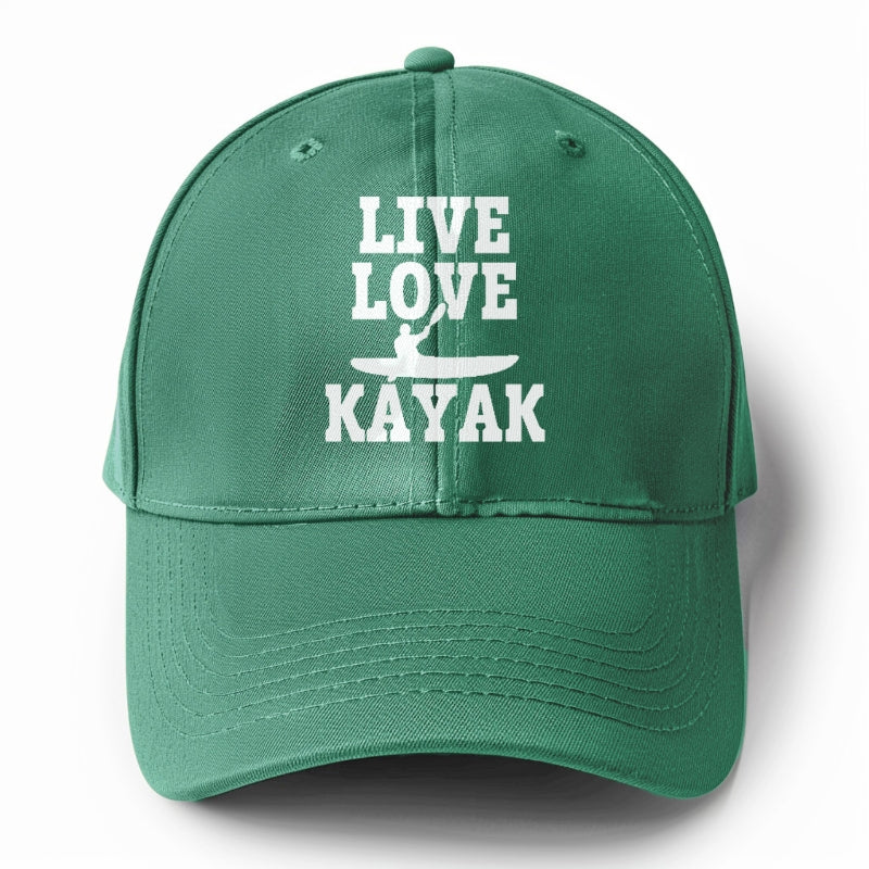 live love kayak Hat