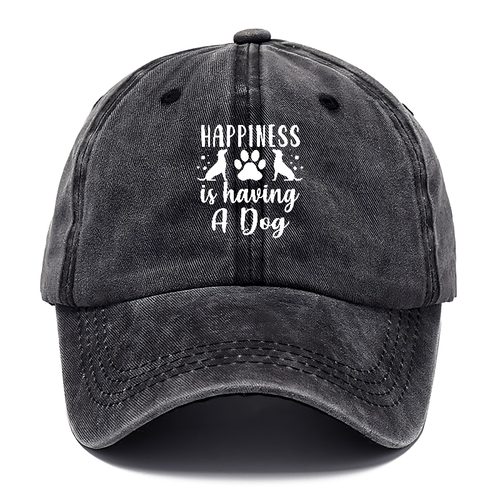 Happiness Is Having A Dog Classic Cap