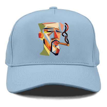 Cigar Cool Abstract Expression Hat