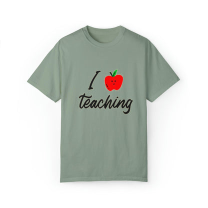 Passionate About Education: "I Love Teaching" T-Shirt - Pandaize