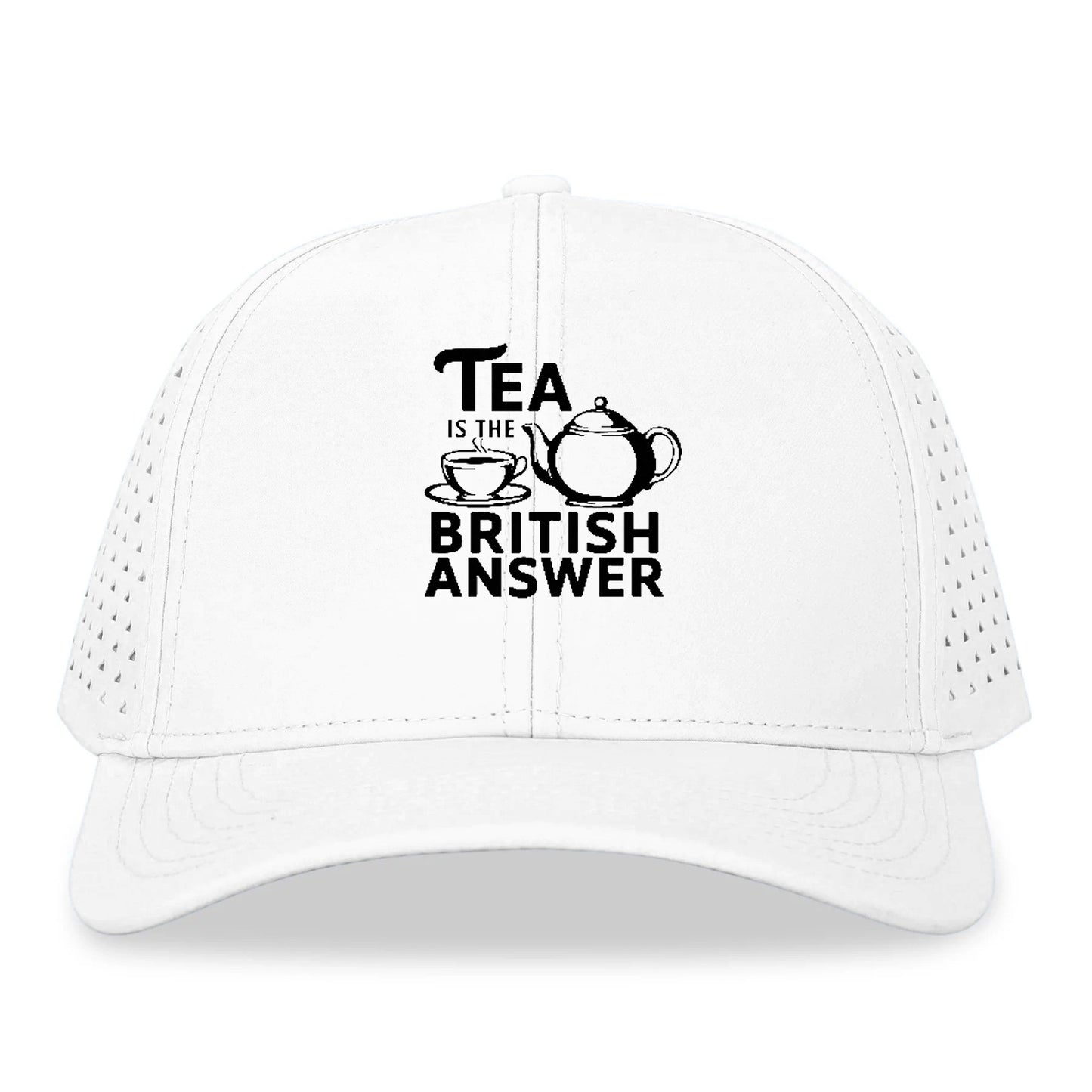 tea is the british answer Hat