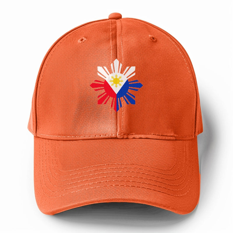 Philippines Iconic Sun and Stars Hat