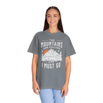 The Mountainous Wanderer: Answering the Call with Style T-Shirt - Pandaize