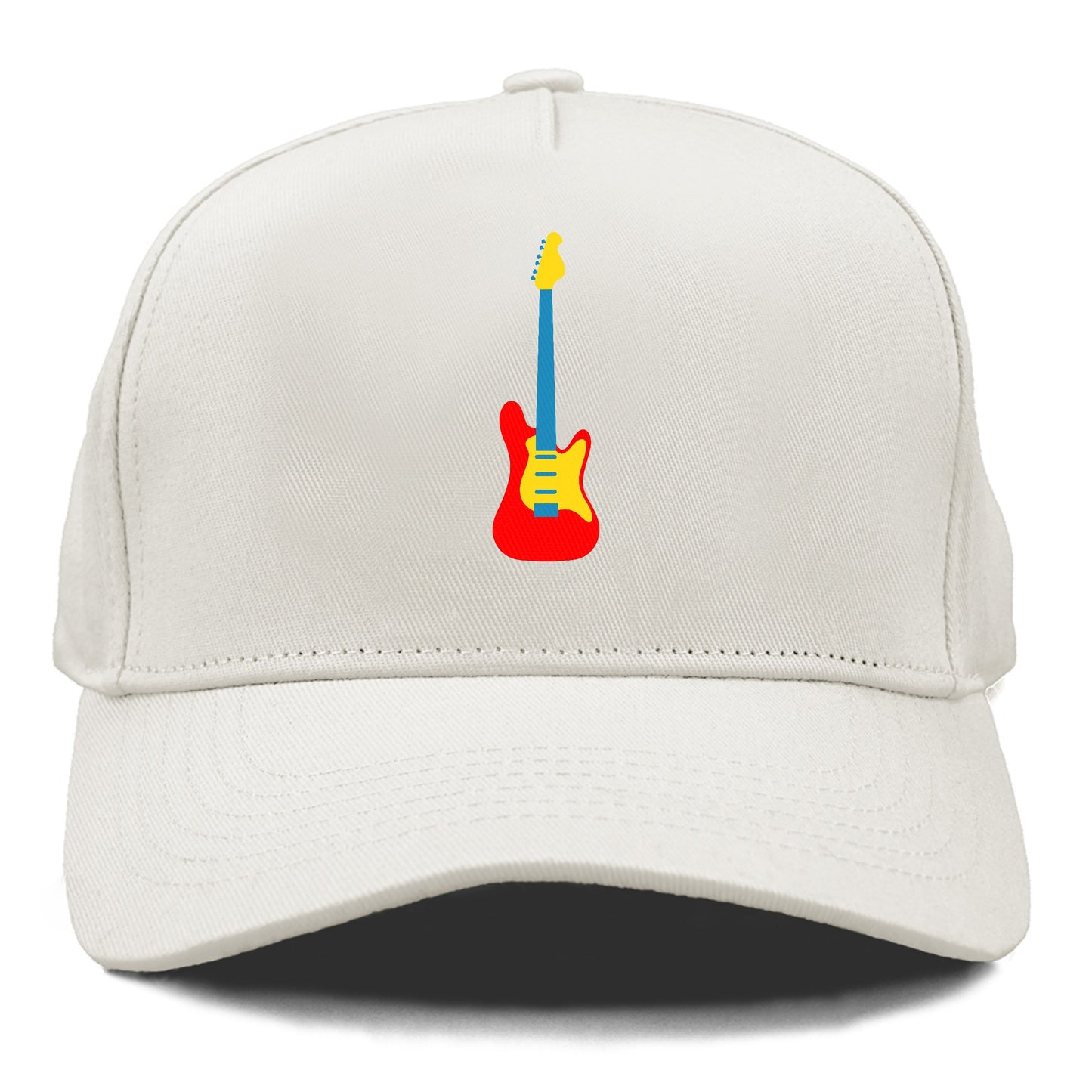 Retro 80s Guitar Red Hat