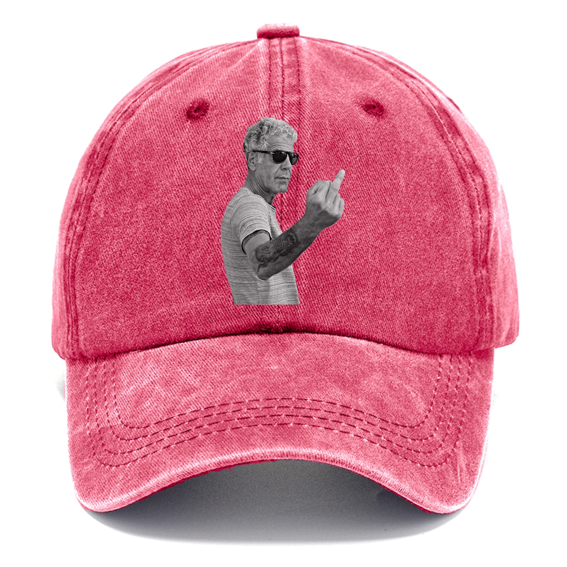 Anthony Bourdain Middle Finger Hat