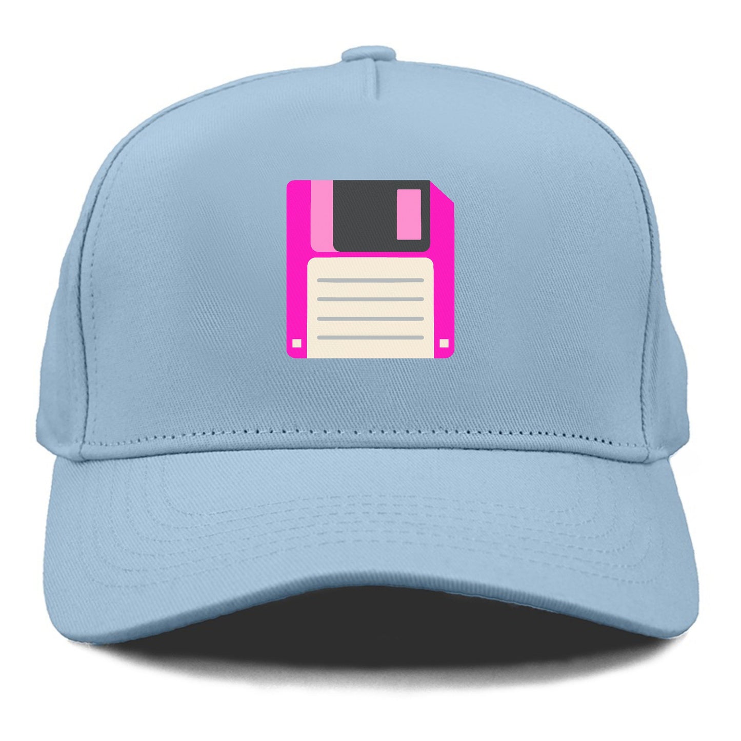 Retro 80s Floppy Disk Pink Hat