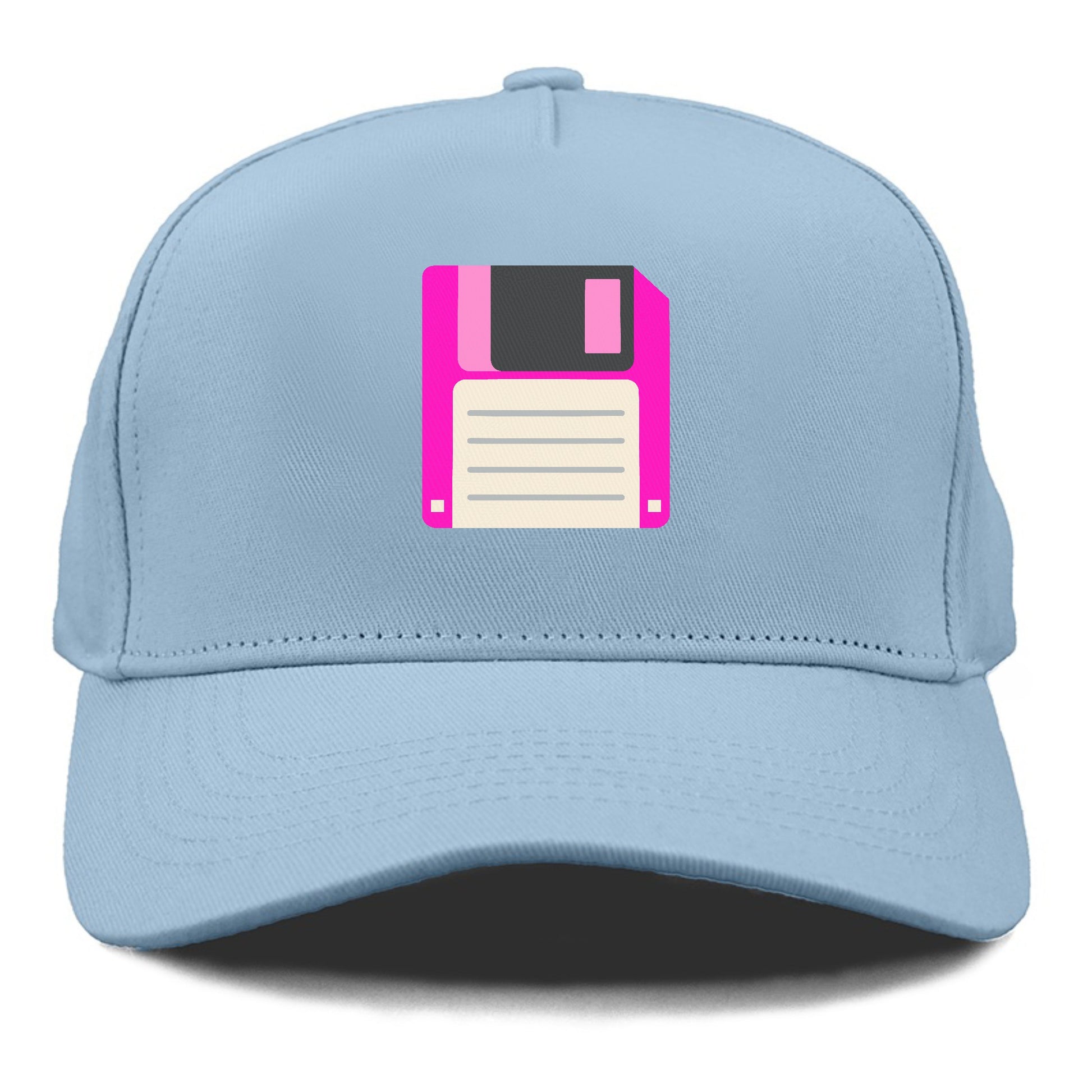 Retro 80s Floppy Disk Pink Hat