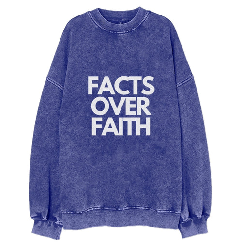 Facts Over Faith Vintage Sweatshirt